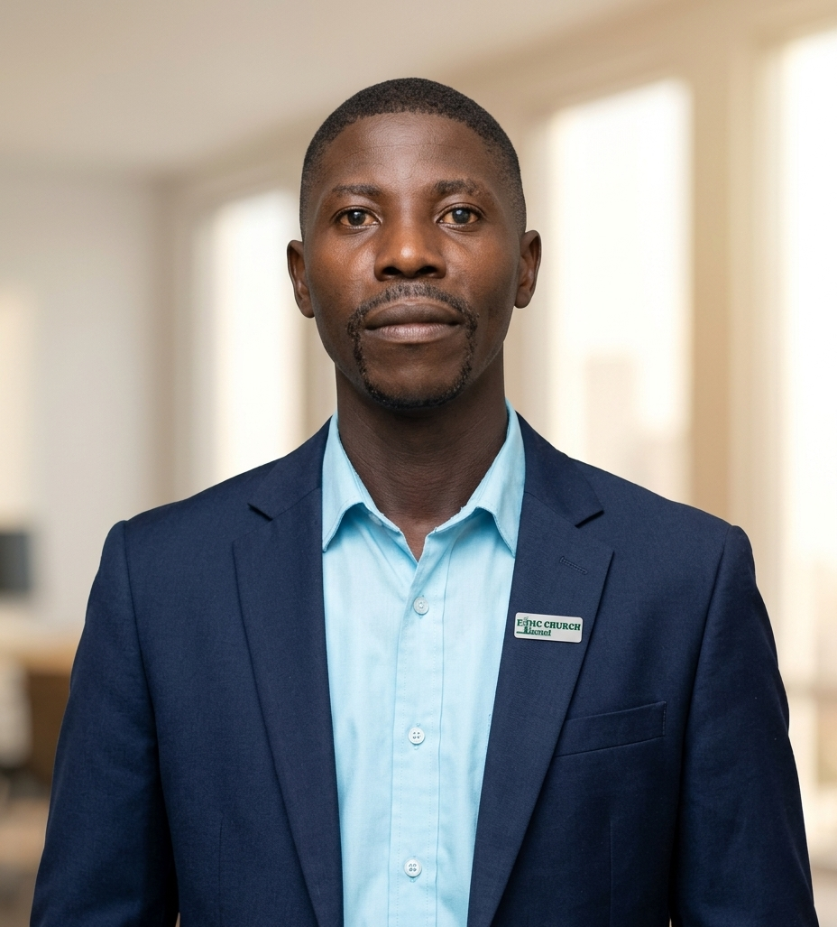 Portrait of Twinomuzuni Fred, Public Relations Officer