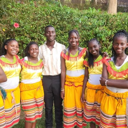 The Pillars of Africa Children's Choir members