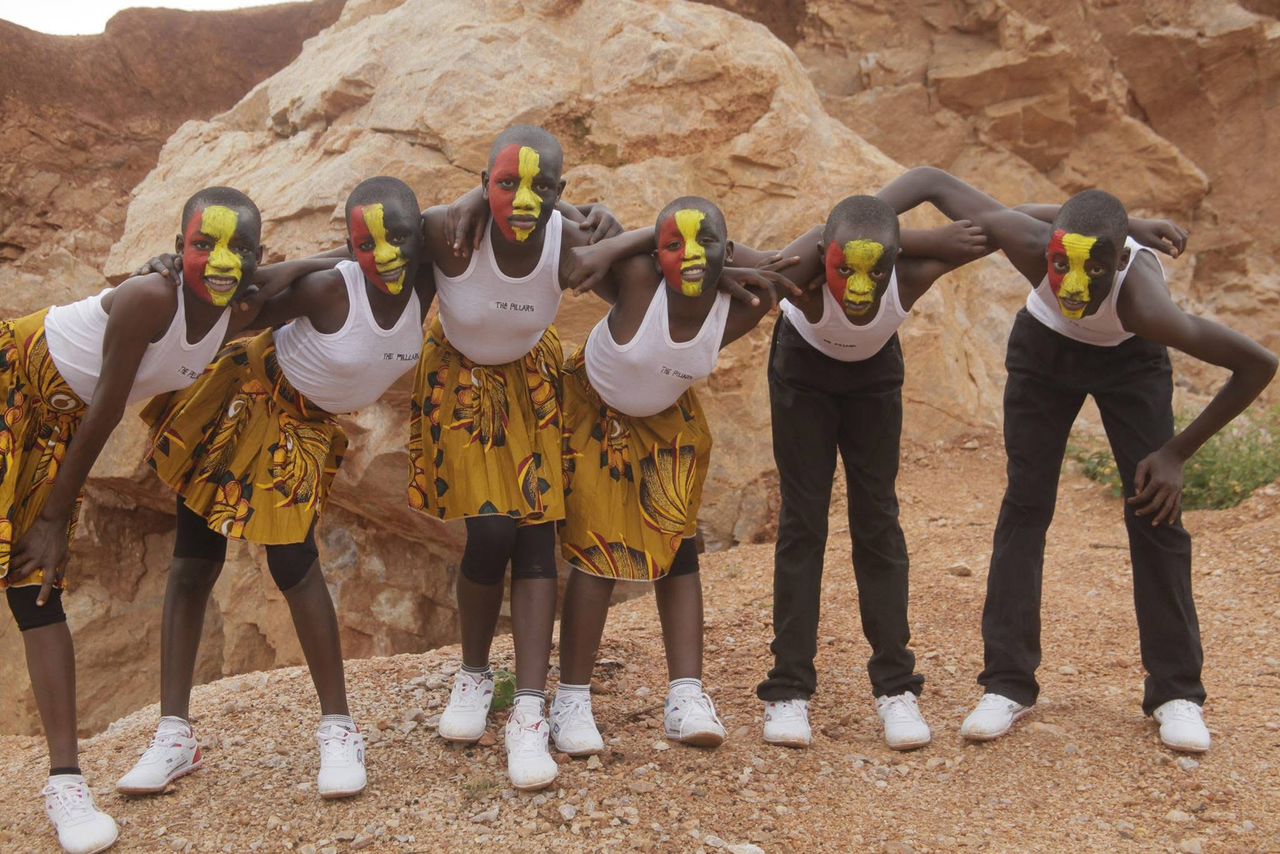 Earlier generation of The Pillars of Africa Children's Choir